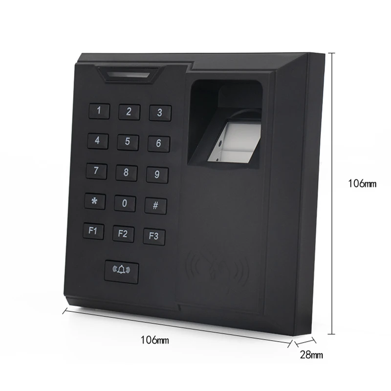

Fingerprint Access Control System Proximity Card Reader Security Door Bell for Door Access Controller Machine