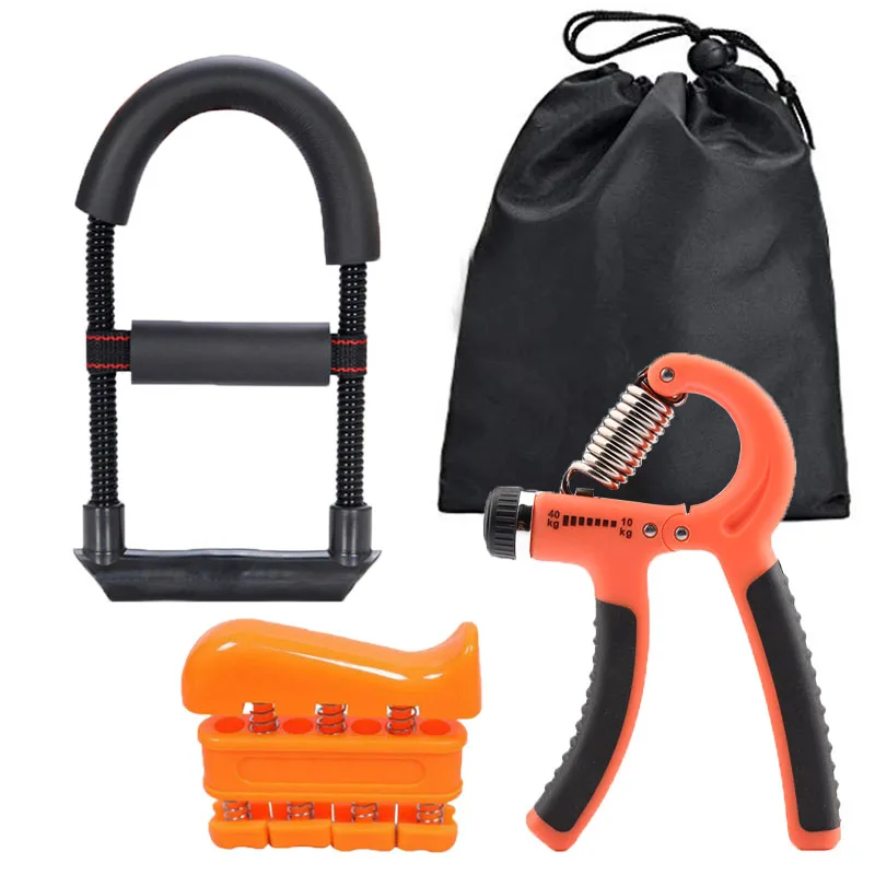 

Forearm Exerciser Hand Grip Strengthener Power Wrist Arm Muscle Recovery Training Fitness Finger Workout Home Gym Equipment