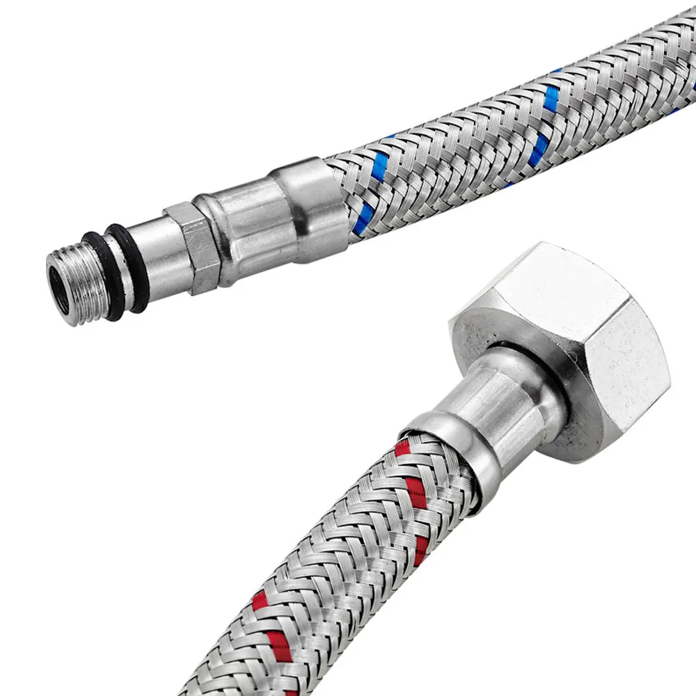 1 пара гибкие водопроводные трубы из нержавеющей стали G1/2 G3/8 G9/16 50 см| |