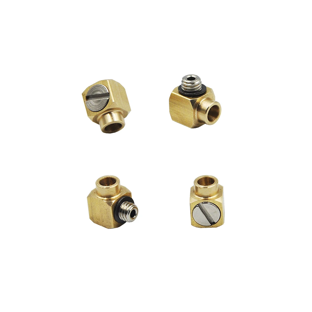 PATIKIL 12mm ID 0.8mm Dikte Elleboog Koperen Fitting, 6 stuks