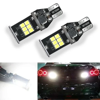 

2x T15 W16W LED 3030 Chip Canbus backup reverse light lamp For Infiniti G25 QX50/60 M37 M25L FX50 JX35 EX37 EX25 FX37 FX35 G37