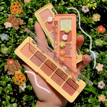 

Makeup Matte Eye Shadow Pale Pink Shadow Palette Gentle Pigment Pearl Palette Cosmetics Eyeshadow Cosmetics TSLM2