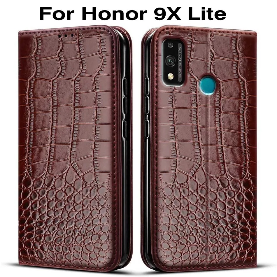 Case For Huawei Honor 9X Cover Luxury Stand Wallet Flip Leather Phone case for Honor 9x lite Honor9X case with card holder huawei pu case Cases For Huawei