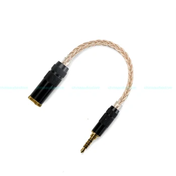 

TRRS 2.5mm Male To 4.4mm Female Balanced Cable Converter OCC Audio Cable SONY Balanced Cable