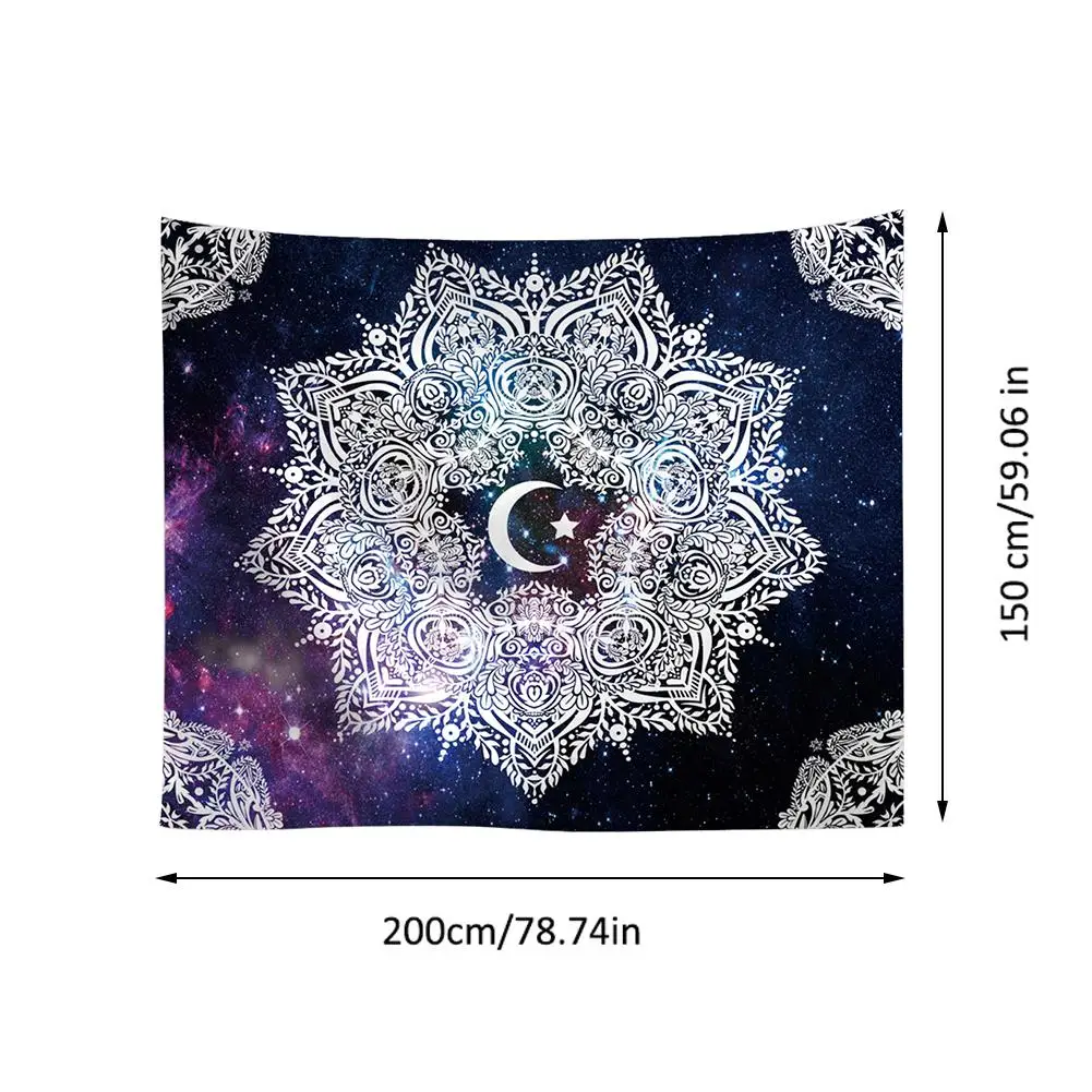200X150 см настенный гобелен, инновационный высококачественный декоративный гобелен со звездным принтом для украшения дома