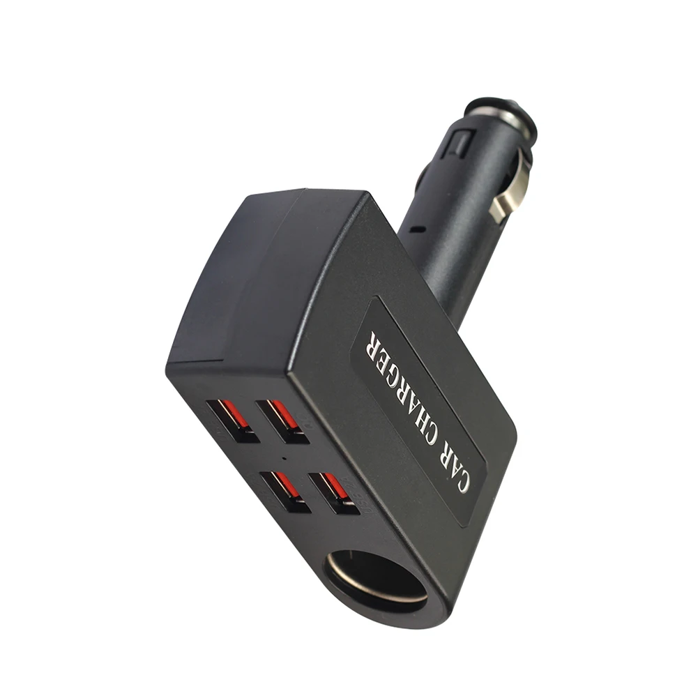 Автомобильный удлинитель с USB * 4 зарядным устройством|Адаптер питания| |