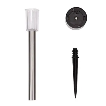 

Outdoor Solar Stainless Steel Lawn Light Garden Lighting Led Garden Light Grass Tube Light Landscape High Foot Light