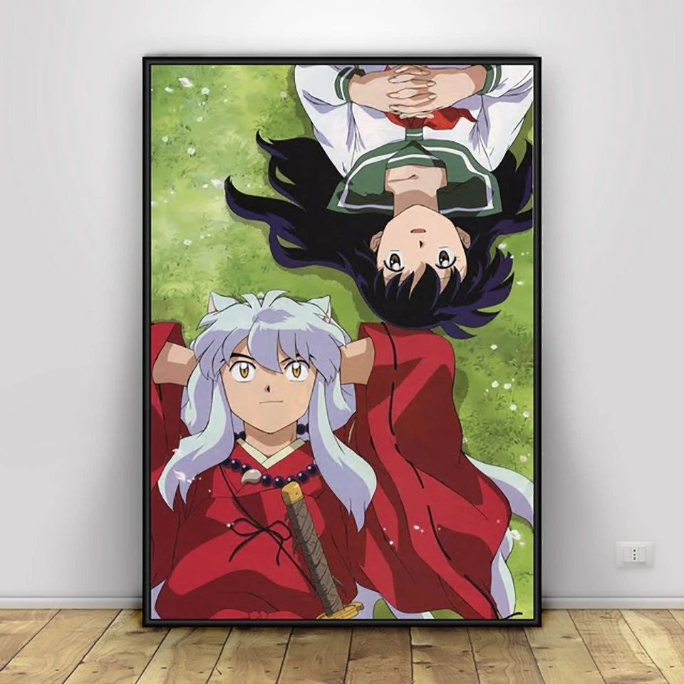 

Home Decor HD Print Canvas Inuyasha Animation Japan Painting Poster Modular Pictures Modern Nordic Style Living Room Wall Art