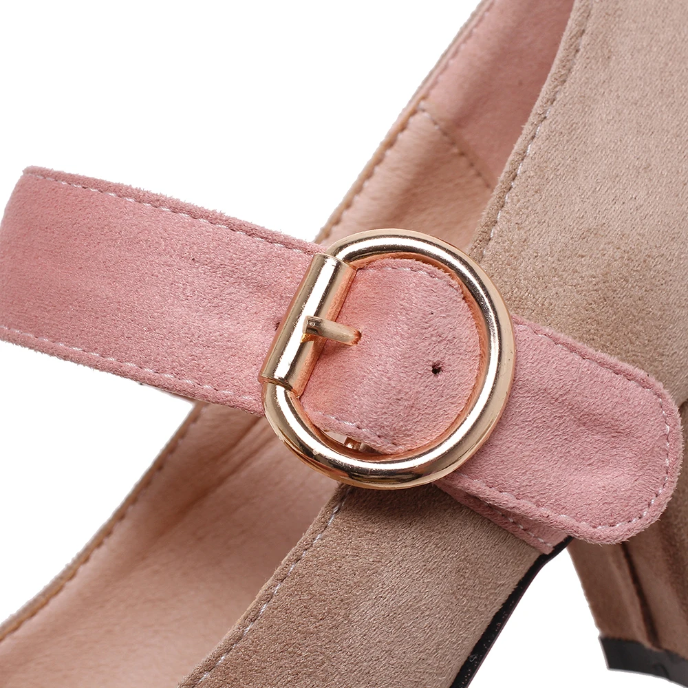Zapatos Mujer/женские туфли лодочки женская обувь на толстом каблуке с ремешком