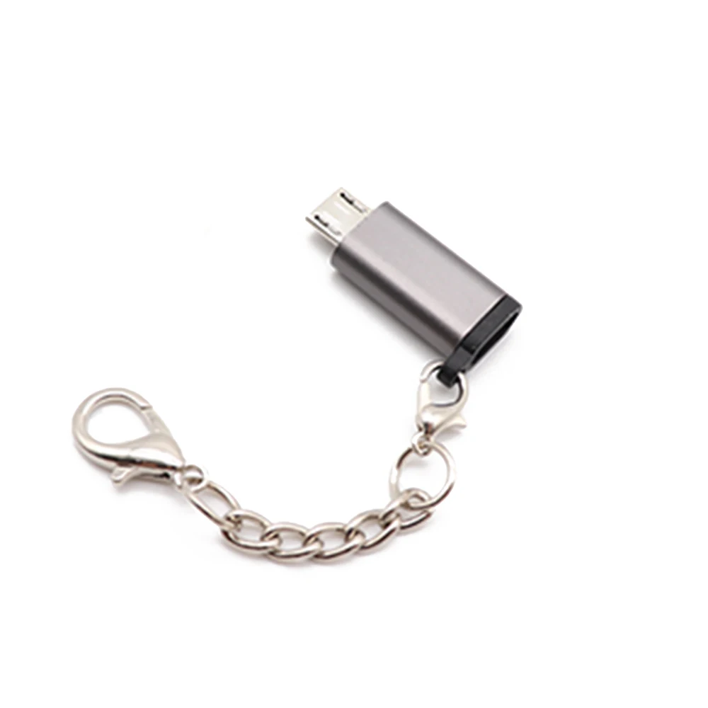 TingDong Micro USB мужчина к type C Женский адаптер конвертер Разъем для телефона - Цвет: F