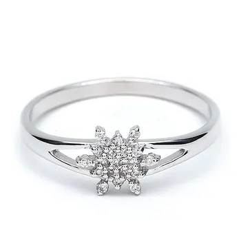 

Ring in white gold with diamonds e0901kts03159500