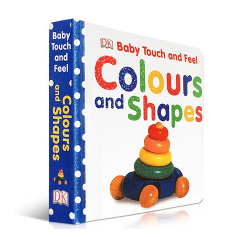 Dk Baby Touch And Feel Colours And Shapes Can't Tear Paperboard English