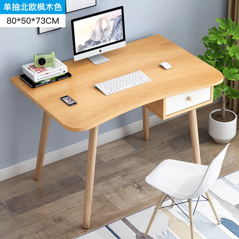 Computer desk study table Nordic office desk Modern Europe student bedroom study desk office furniture small table laptop table