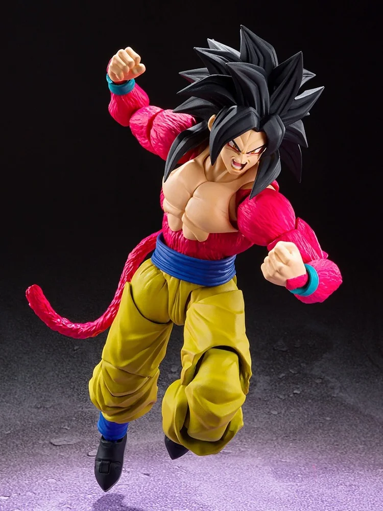 Em Estoque Original Bandai Dragon Ball Gt Shf Super Saiyan 4 Filho Goku Dez  Vezes Ka Me Ha Ha Anime Figuras De Ação Pvc Modelo Brinquedo - Figuras De  Ação - AliExpress