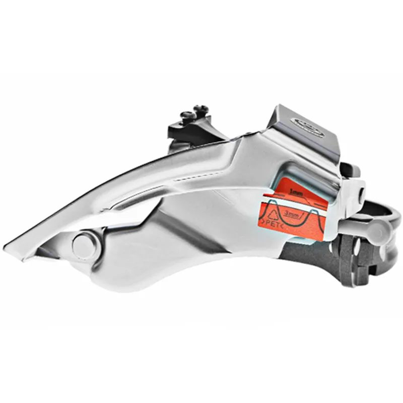 SHIMANO DEORE, FD-M590, передний циферблат, 9 S/27, скоростной передний переключатель переключения передач, плоский, пуш-ап, 34,9 мм, калибр, абсолютно