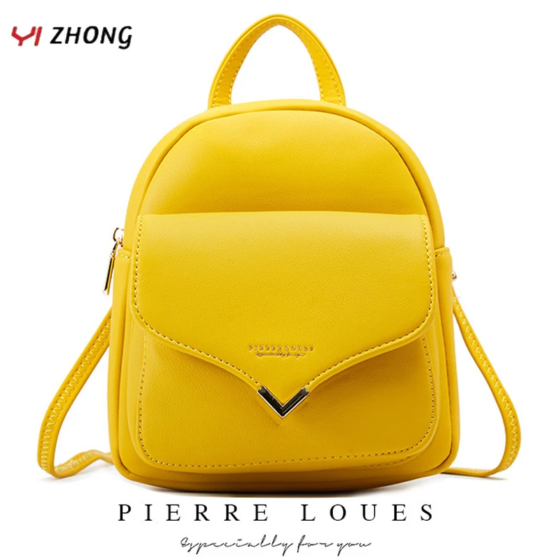 Small Backpack Purse Mochila Shoulder-Bag Multifunction Fashion YIZHONG Women Ladies