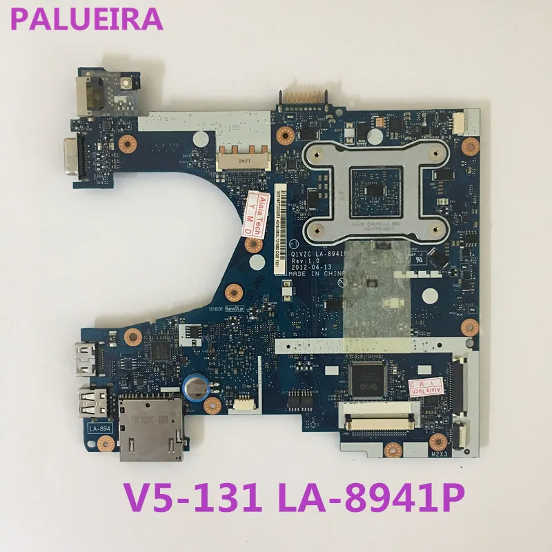 PALUBEIRA NBM3A11005 NB. M3A11.005 LA-8941P основная плата для acer V5-131 Материнская плата ноутбука DDR3 с процессором протестирована