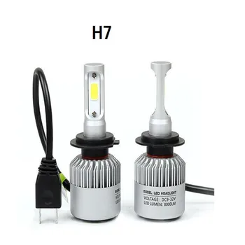 

2x Car Headlight Coversion Restore Kit LED Polish H4/9003/HB2 Hi/Lo H7 H11 9005 9006 DRL 72W 9V-36V Head Restoration Replacement