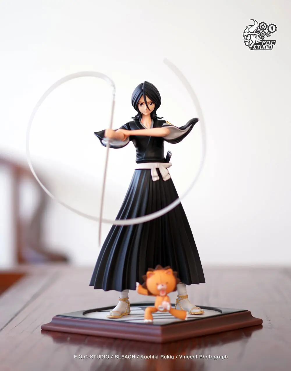 Модель вентиляторов FOC BLEACH Kuchiki Rukia GK Смола рисунок для коллекции