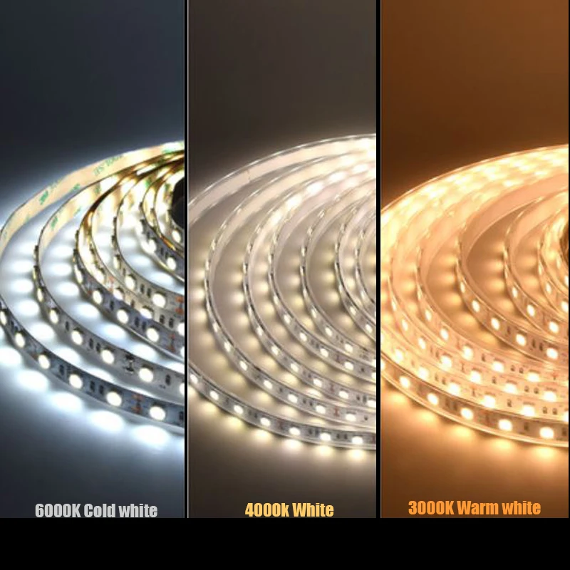 Fulthrow SMD5050 не водонепроницаемый IP20 гибкая лента Светодиодная лента светильник RGB 1 м 2 м 3 м лента диод DC 12 В+ 24 кнопки управления+ адаптер