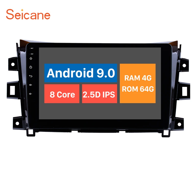 Seicane Android 9,0 8 ядерный автомобильный мультимедийный плеер gps навигации для 2011 2012 2013 NISSAN navara автомобильный радиоприемник