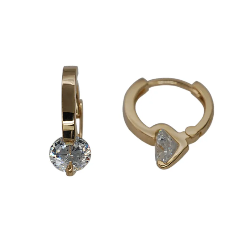 URONE Orecchini Donna A Forma Di Anatra In Argento Sterling 925 Placcato Oro 14K - Ipoallergenici, Regalo Con Confezione Elegante - 2