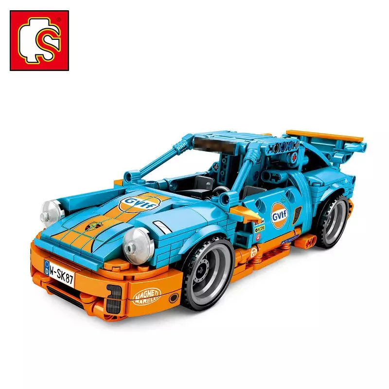 Серия Porscheee строительные блоки совместимы с легодом technic 42096 13387 спортивный автомобиль гоночный автомобиль супер автомобиль детские игрушки Кирпичи - Цвет: 517Pcs Without Box