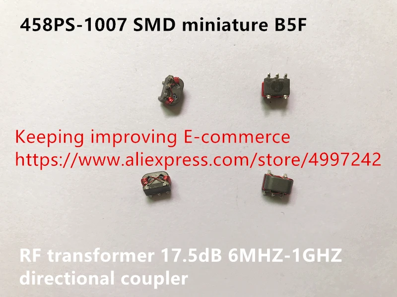 458PS-1007 SMD миниатюрный B5F радиочастотный трансформатор 17,5дб 6 МГц-1 ггц направленная муфта