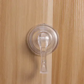 

2 pcs Suction Cup Hooks Removable Plastic Towel Organizer for Washcloth Coat