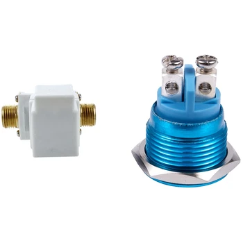 

1 Pcs 16mm SPST Blue Round Push Button Switch & 1 Pcs DC 12V Solar Water Heater Solenoid Coils CNIM Hot