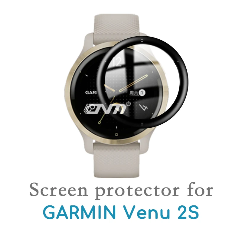 5D Screen Protector Film For Garmin Venu 2 Plus Sq Music 2S Smart Watch Soft Protective Cover for Garmin Venu2 Plus (Not Glass) 