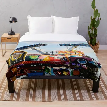 

Show Ride Throw Blanket Soft Sherpa Blanket Bed Sheet Single Knee Blanket Office Nap Blanket