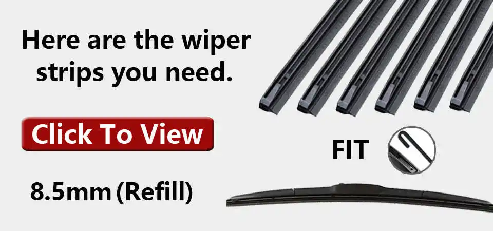 MIDOON Wiper Blades for BMW 5 Series E39 E60 E61 F07 F10 F11 520i 523i 525i 528i 530i 535i 540i 518d 520d 525d 530d 530d 535d bosch wiper blades