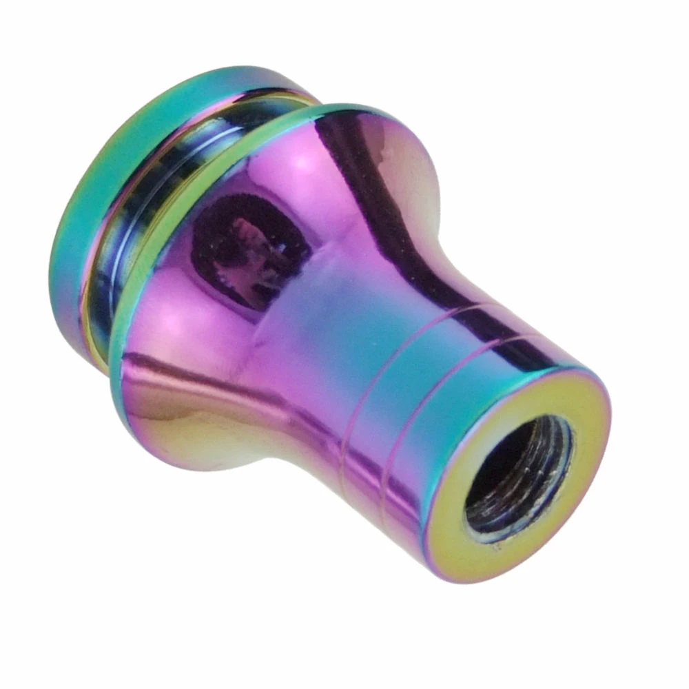 M12X1.25,Polished Multicolor Shift Knob Boot Retainer for Gear Shifter Lever