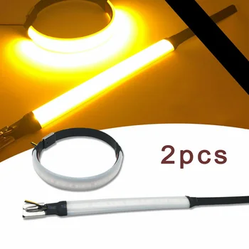 

1 Pair Motorcycle Cruiser LED Fork Turn Signal Indicator Lights Blinker 12V DC