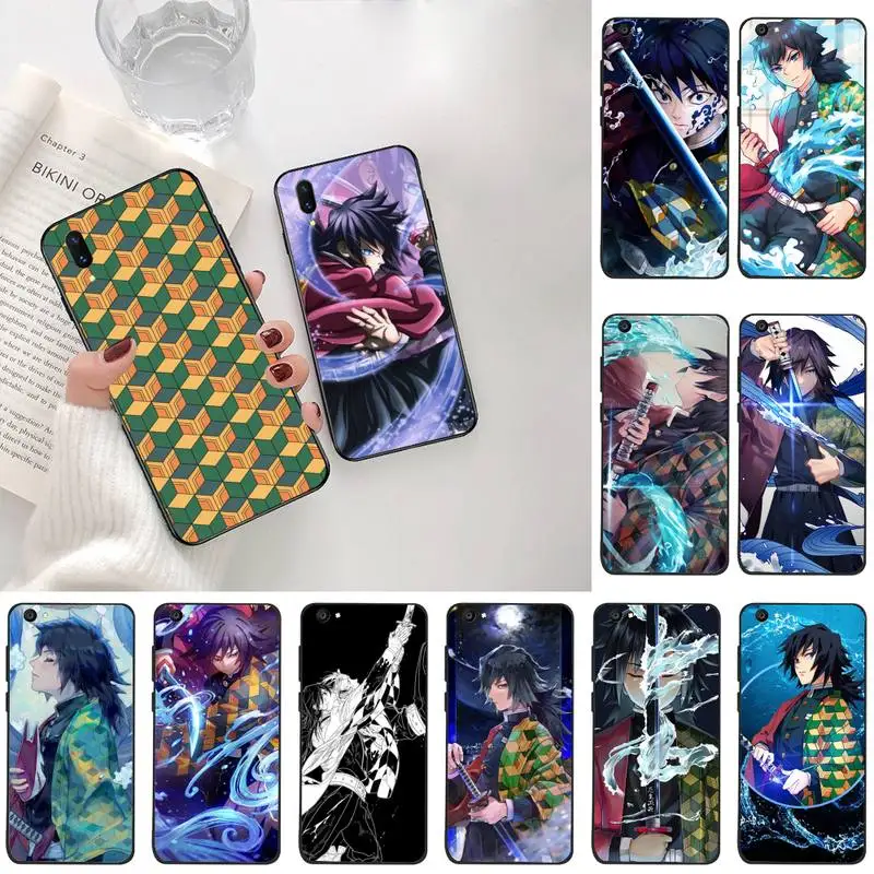 HPCHCJHM Giyu Tomioka Kimetsu no Yaiba DIY роскошные фотообои для Vivo Y91c Y17 Y51 Y67 Y55 Y93 Y81S Y19 V17 vivo