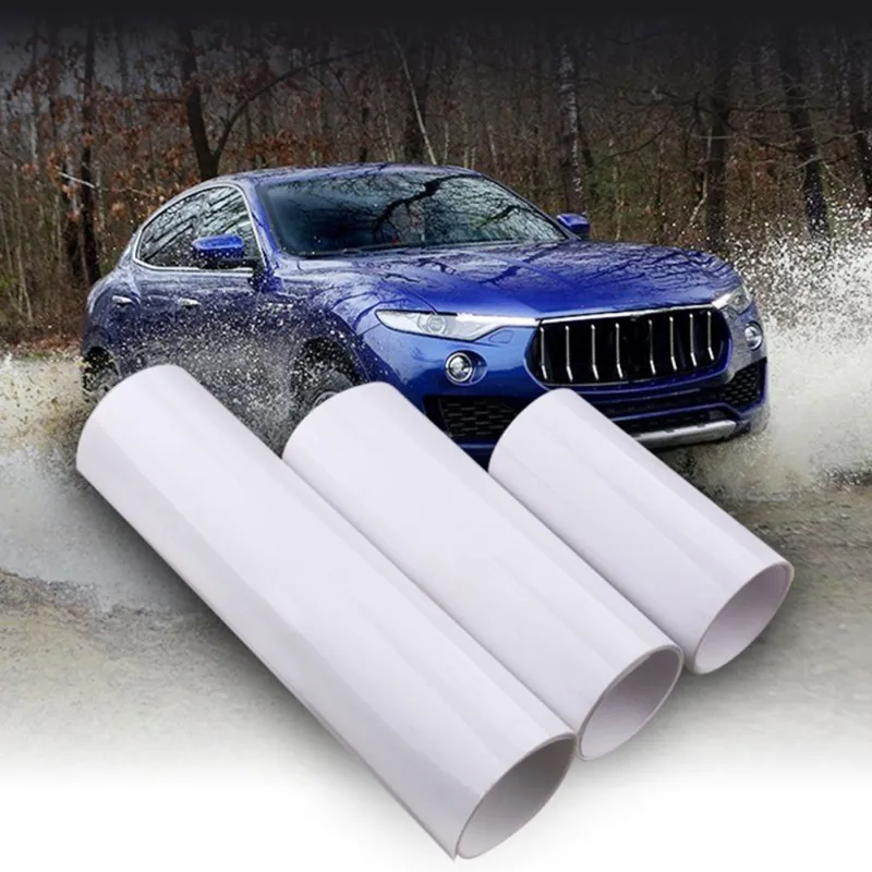 

Balight 10/15/20CMx5M Rhino Skin Car Bumper Hood Paint Protection Film Vinyl Clear Transparency film Drop shipping