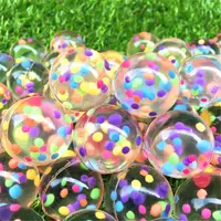 10Pcs 30mmFunny Toy Balls Bouncy Ball Floating Bouncing Child Elastic Rubber Ball Of Bouncy Toy 2