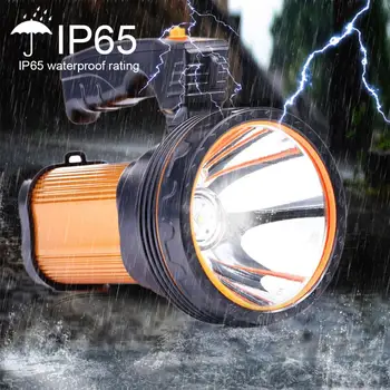 

Powerful Rechargeable Led Flashlight Spotlight handheld LED Searchlight L2 Tactical Flashlight Work Light Camping light