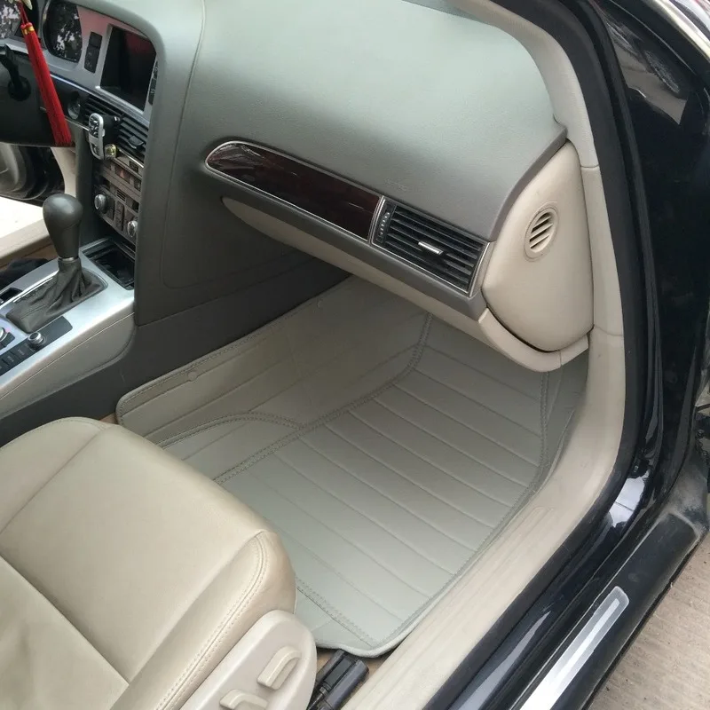 

Custom Waterproof Special Car Floor Mats for Audi A6L 5seats Durable No Odor Carpets for A6L 5seats