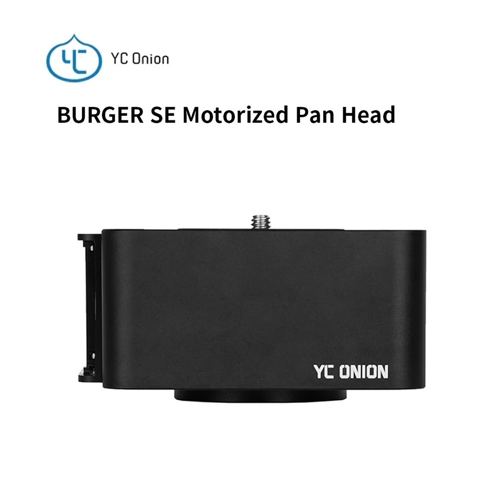 YC Onion Burger SE Motorized Panoramic Head APP Control Time-lapse Video Stabilization Tripod Pan Head for Camera Shooting Video
