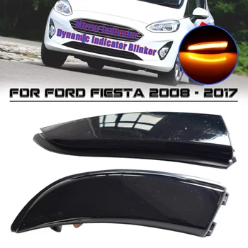 

Mirror Indicator Turn Signal LED Rearview Mirror Indicator Blinker Repeater Light For Ford Fiesta 2008-2017 for B-Max 2008-2017