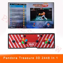 Горячая 3D игр Pandora 2448 в 1 аркадная игровая консоль с 134 шт 3D игры SNK HDMI/VGA выход jamma шкаф домашняя станция