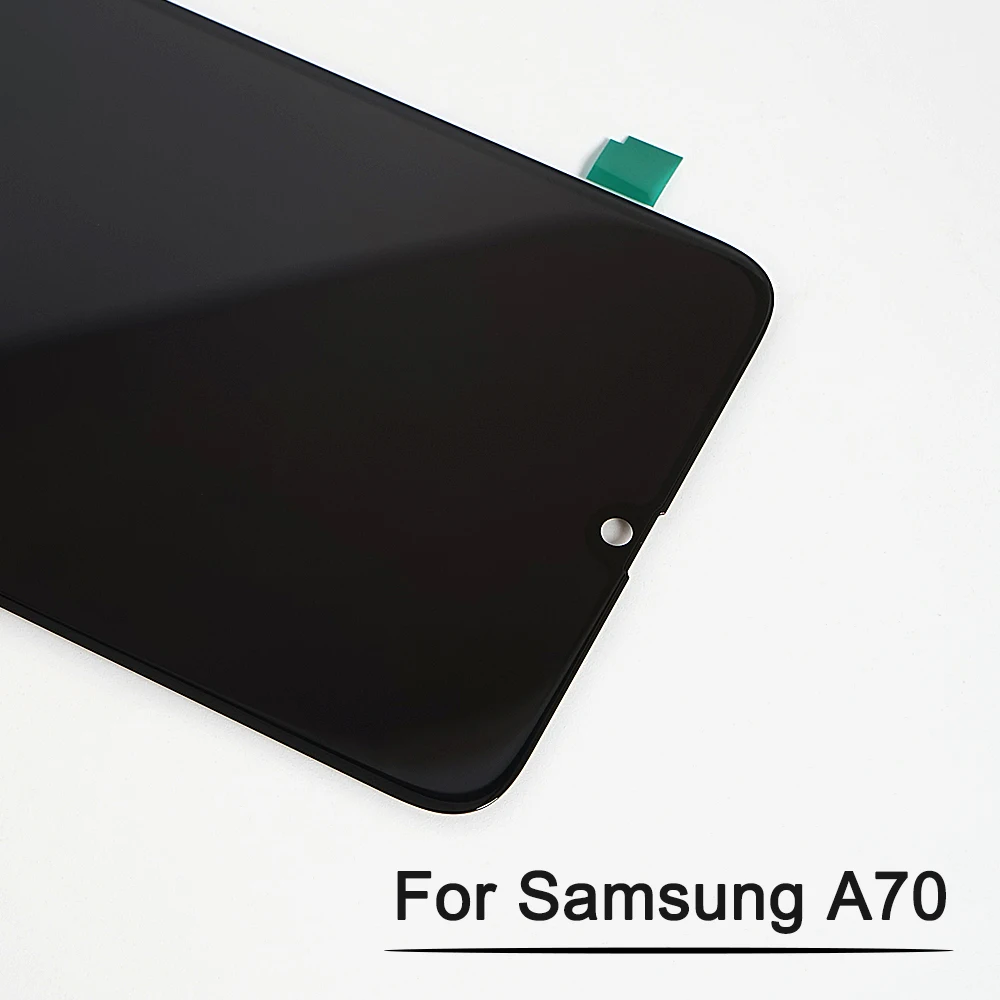 Черный 6," для samsung Galaxy A70 A705 A705F AMOLED ЖК-дисплей сенсорный экран дигитайзер для samsung A70 A705F A705DS