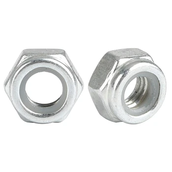 

New 3D Printer Lock Hex Locknut Nylon Apron Self-Locking Screw Cap M5 For Openbuilds