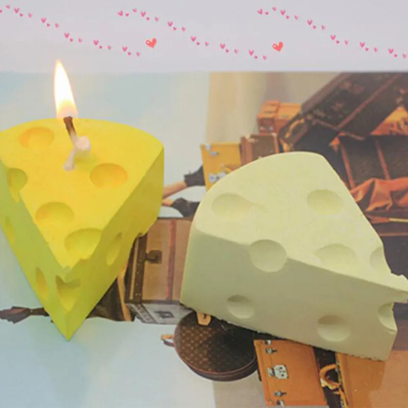 Горячая продажа DIY сырные свечи формы диффузор каменные Креативные 3D мыло ручной