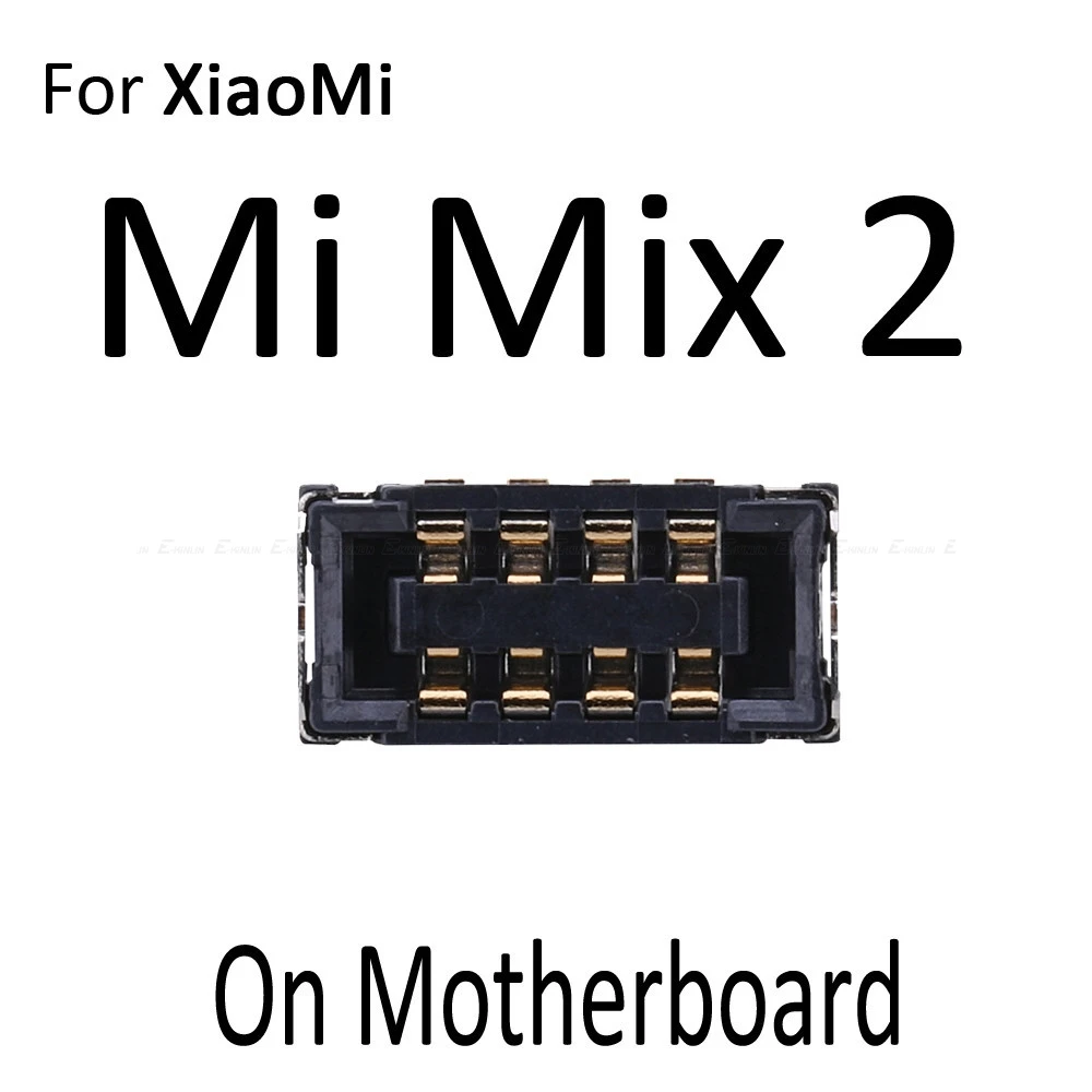 2 шт. Аккумулятор FPC Разъем Держатель контактов для Xiaomi mi 4C 4i mi x 2S Max Note 2 Red mi 3 Pro 3S 3X 4A Note 3 на материнской плате - Цвет: For Xiaomi Mi Mix 2
