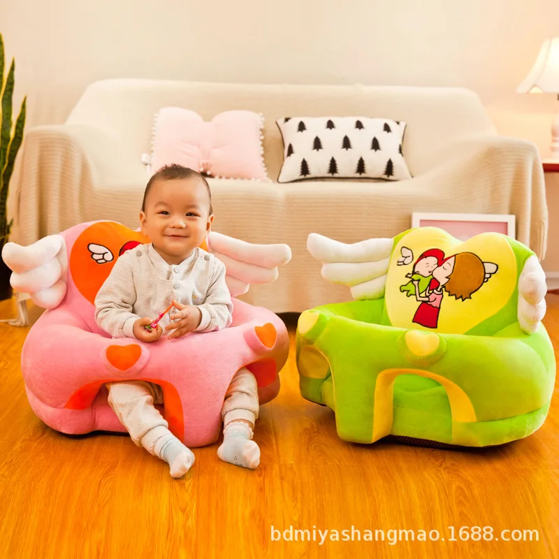 

Angel Wings Learn Seat Infant Seat Cartoon Children Small Sofa Home BEEKING Birthday Gift