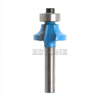 

New 1/4" Shank 3/8" Radius Round Over Beading Edging Router Bit Woodworking Tool 2017