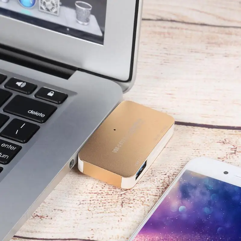Type-C OTG кардридер type-C TF карта памяти USB3.0 Смарт-карта памяти адаптер для Windows компьютерный удлинитель ридер для Windows